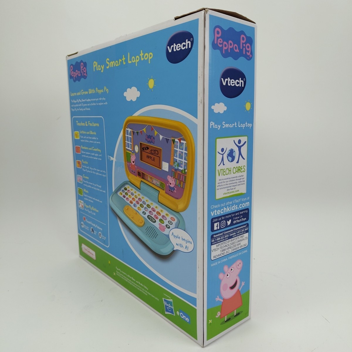 VTech Peppa Pig Play Smart Laptop for 2+ Years 5535 NEW & SEALED