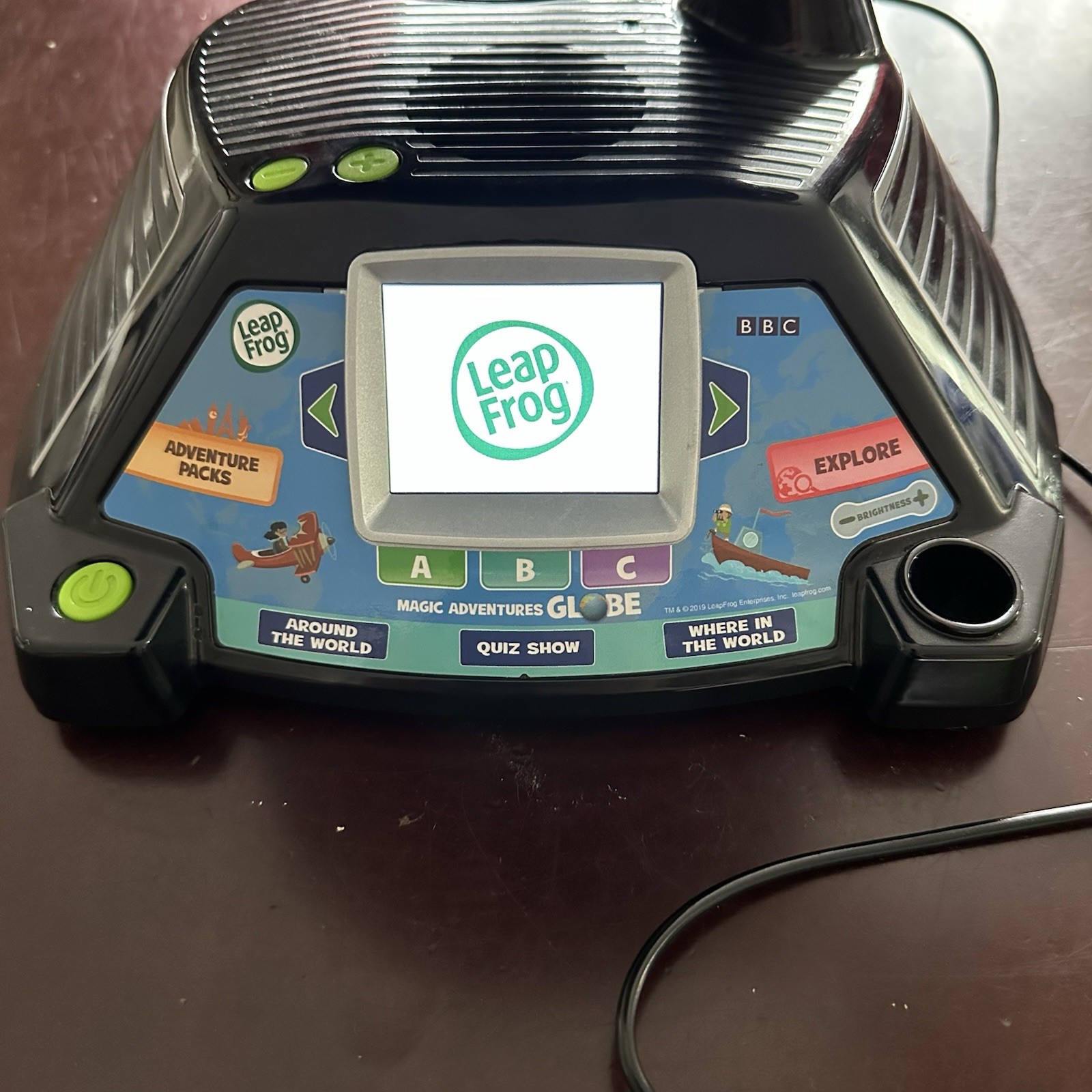 LeapFrog Magic Adventures Globe Interactive World Navigation Toy Fully Tested