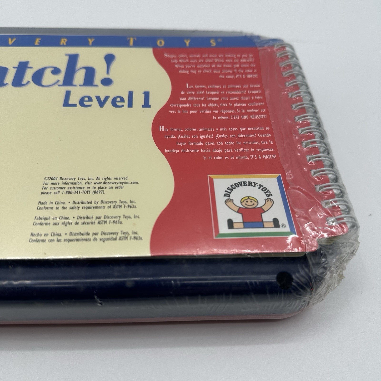 Discovery Toys It’s A Match Level 1 Educational Toy Brand New Sealed Small Rip