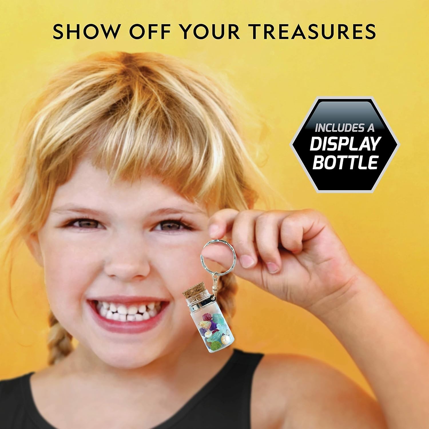 STEM Learning with National Geographic Birthstone Dig Kit: Real Gems Inside!