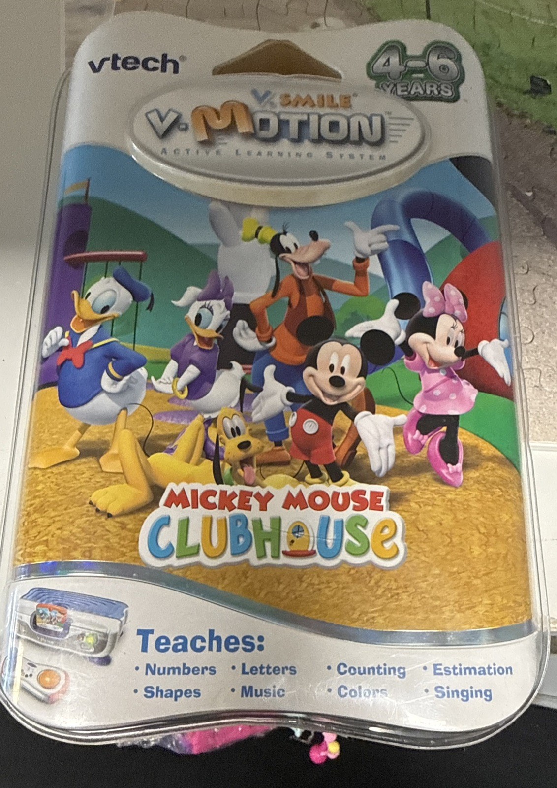 MICKEY MOUSE CLUBHOUSE*V.SMILE MOTION*4-6 YEARS*NEW