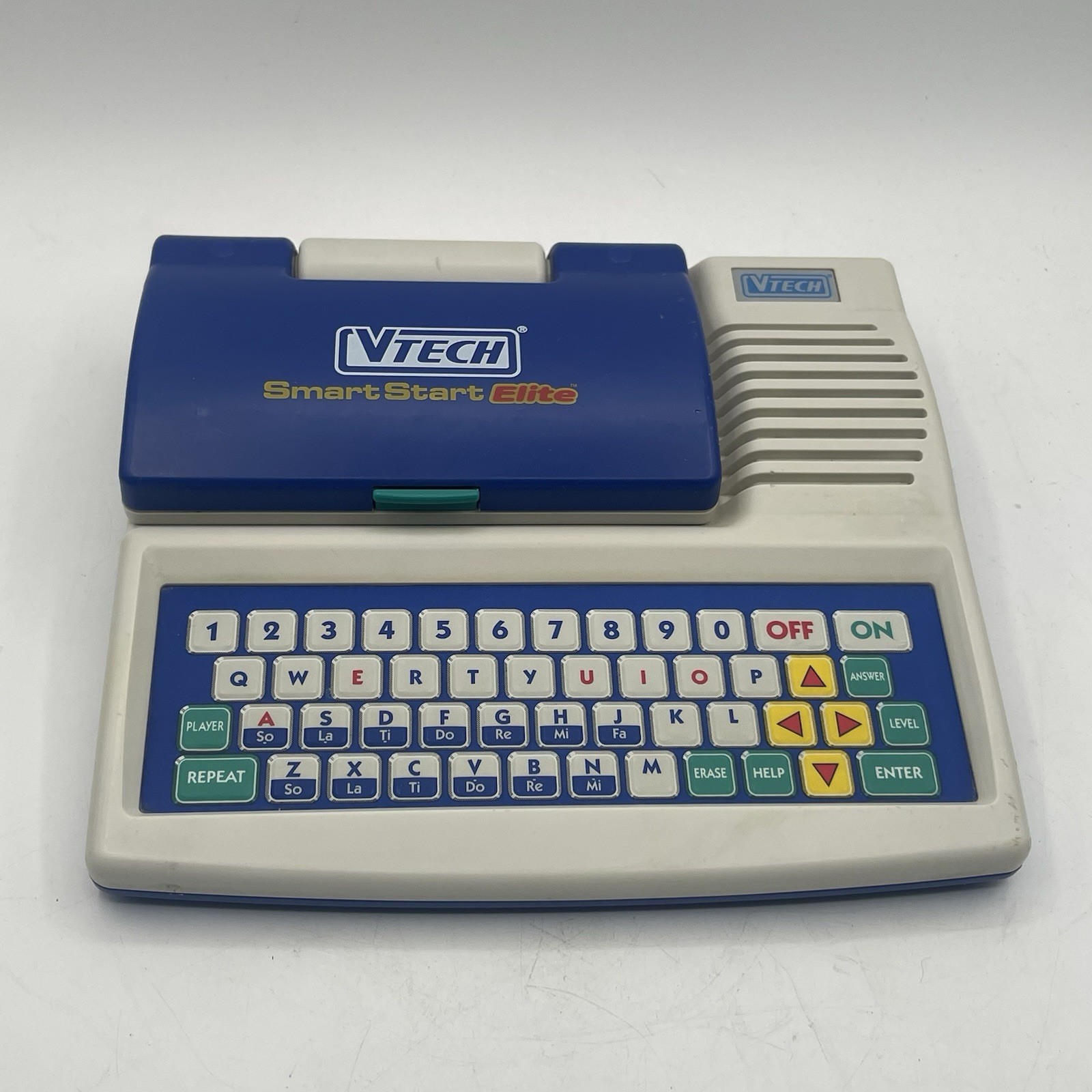 Vintage VTech Smart Start Elite Toy Laptop Computer 1993 Retro Learning 90s