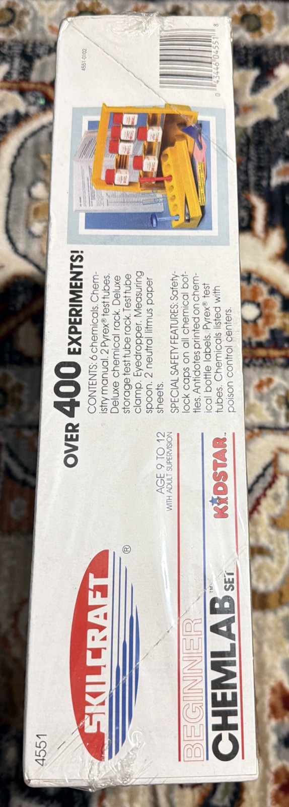 VTG NOS 1987 Skilcraft Beginner Chemlab Set – Over 400 Experiments NEW SEALED