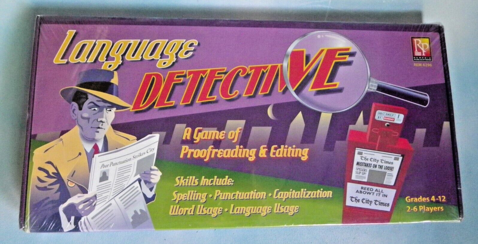 Language Detective A Game Of Proofreading & Editing English Skills Grades 4-12