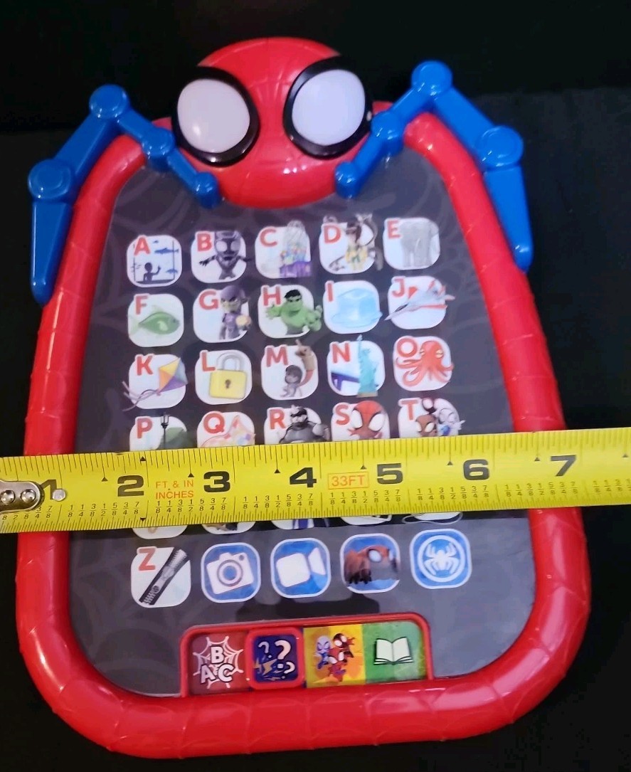 Spidey & His Amazing Friends Alphabet Tablet – Toy For Toddlers. Works & Tested