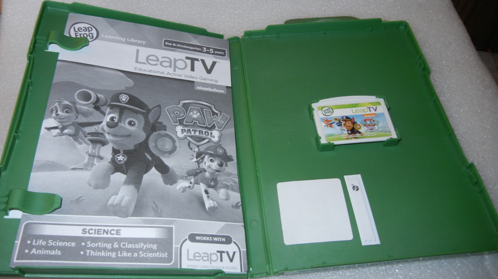 LeapFrog LeapTV Games: Jake and the Never-land Pirates & Paw Patrol – GUC