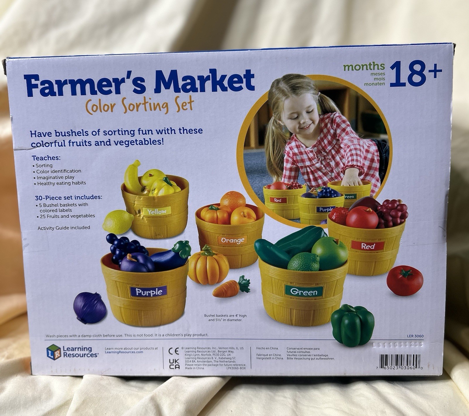 Learning Resources Farmers Market Sorting Set