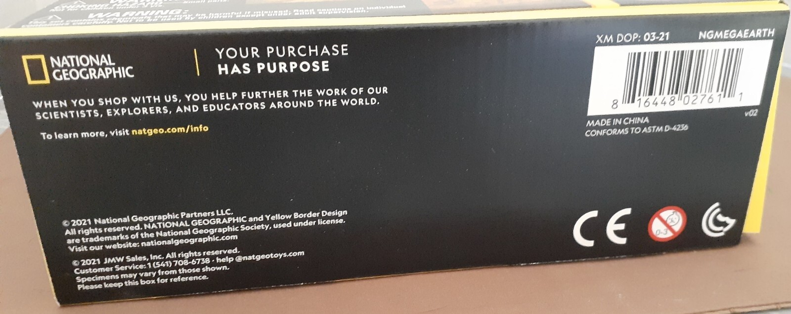 National Geographic Mega Science Series Earth Science Kit 15+ STEM Activities