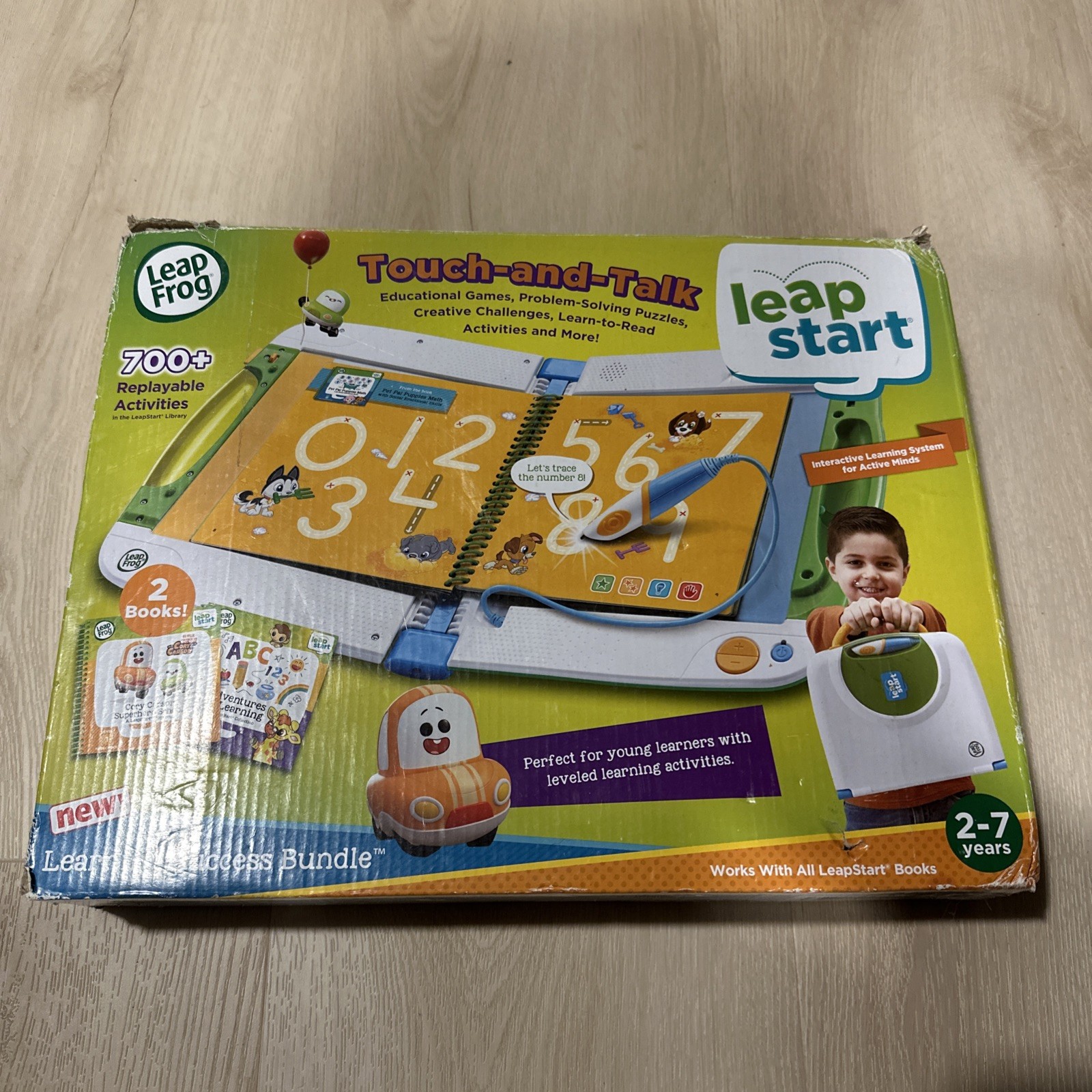 Leap Start Leap Fro. Touch N Talk. 2-7 Years of Age – New Open Box