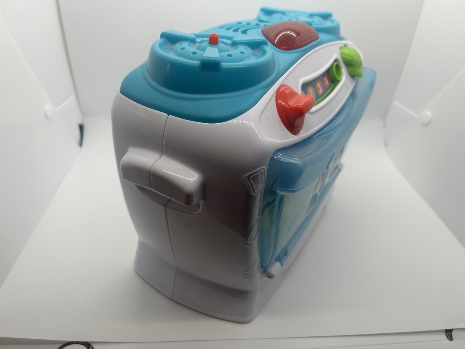 LeapFrog Number Lovin Oven and Accessories Teal 2015 – GREAT SHAPE