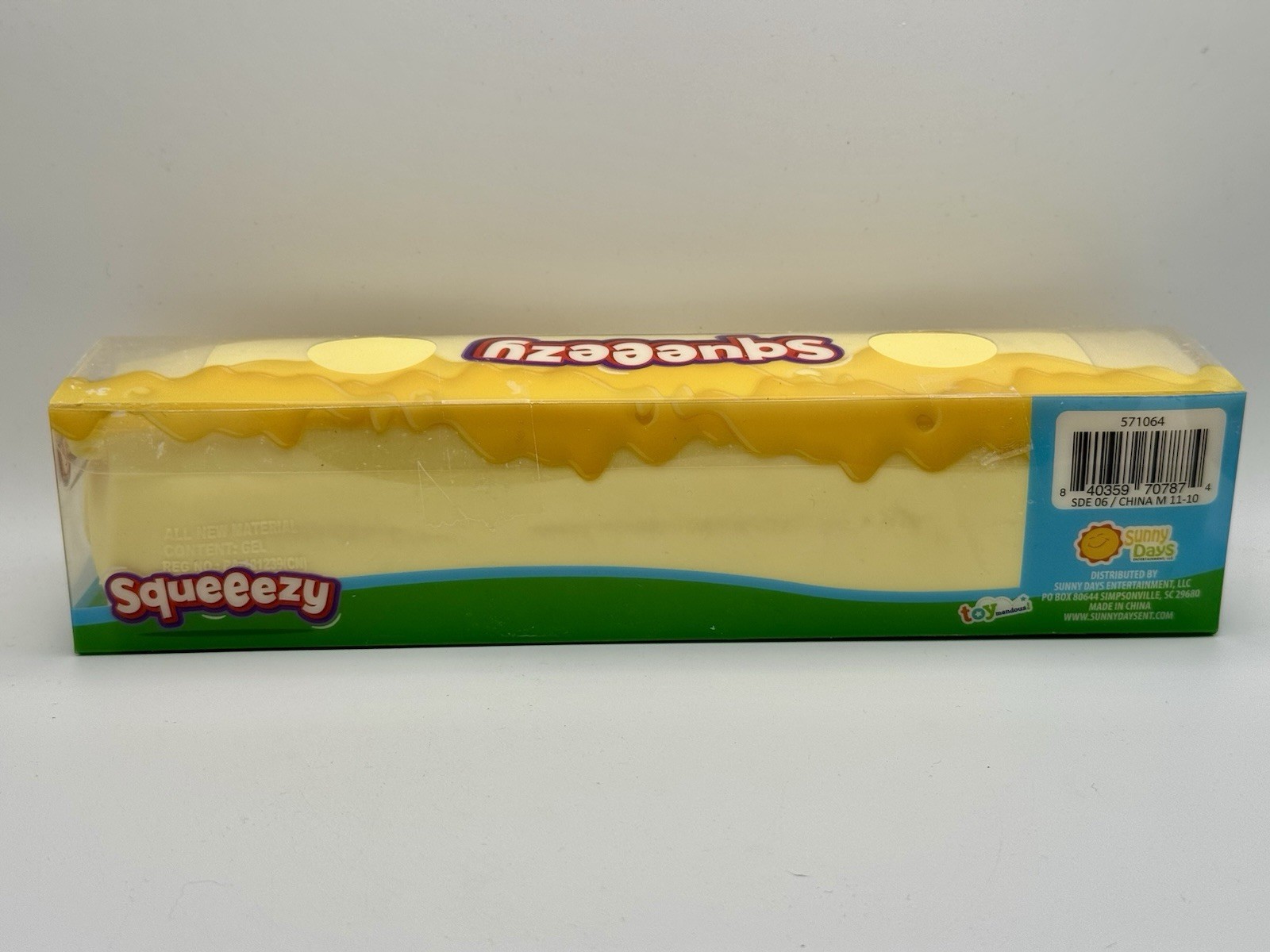 Toymendous Sunny Days Squeezy Salted Butter Sensory Toy – BRAND NEW!