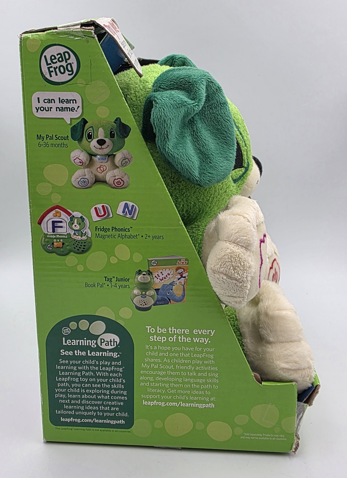 LeapFrog My Pal Scout Interactive Plush Toy (Brand New | NIB | Damaged Box)