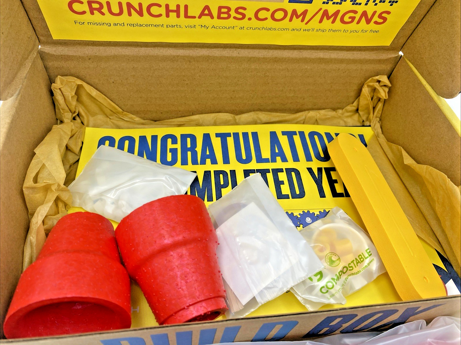Crunch Labs Magnus Flyer STEM Kit Mark Rober Building Box