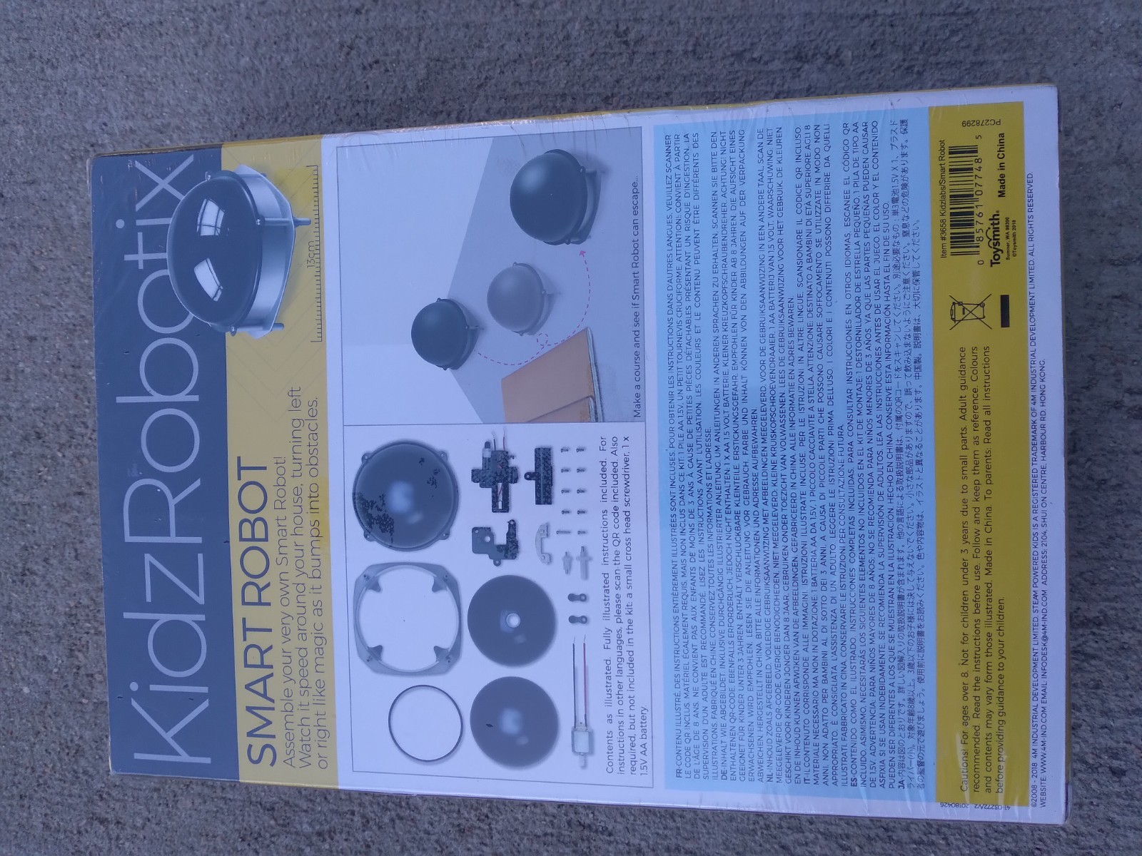 NEW KidzRobotix Smart Robot Kit STEAM 4M Ages 8+