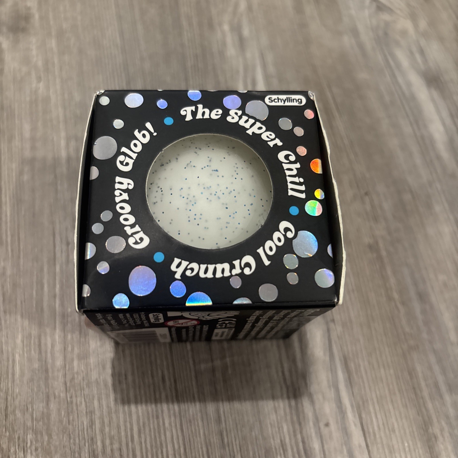NeeDoh Snowball Crunch Squeeze Ball White Crunchy Tiktok Viral Toy Authentic