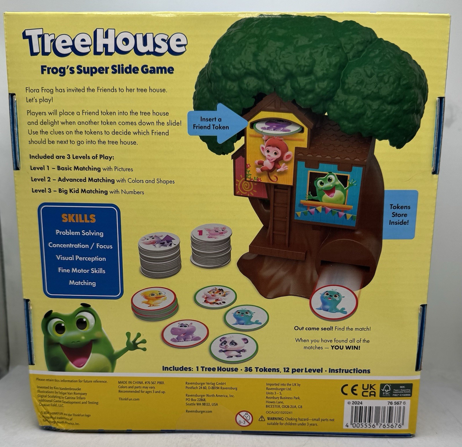 ThinkFun Friends Tree House Board Game: Educational Focus, Memory & Fine…