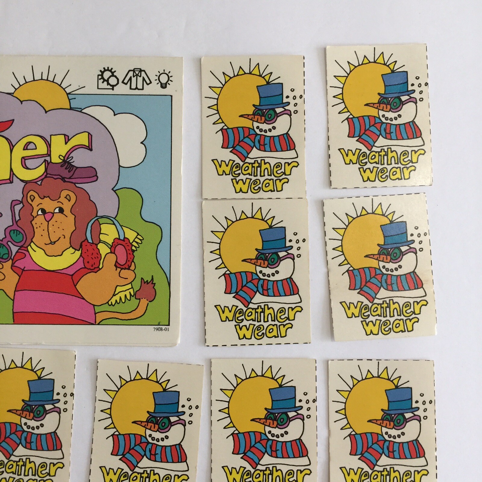 Sweet Pickles Preschool Program Homeschooling Learning Cards – Weather Wear Game