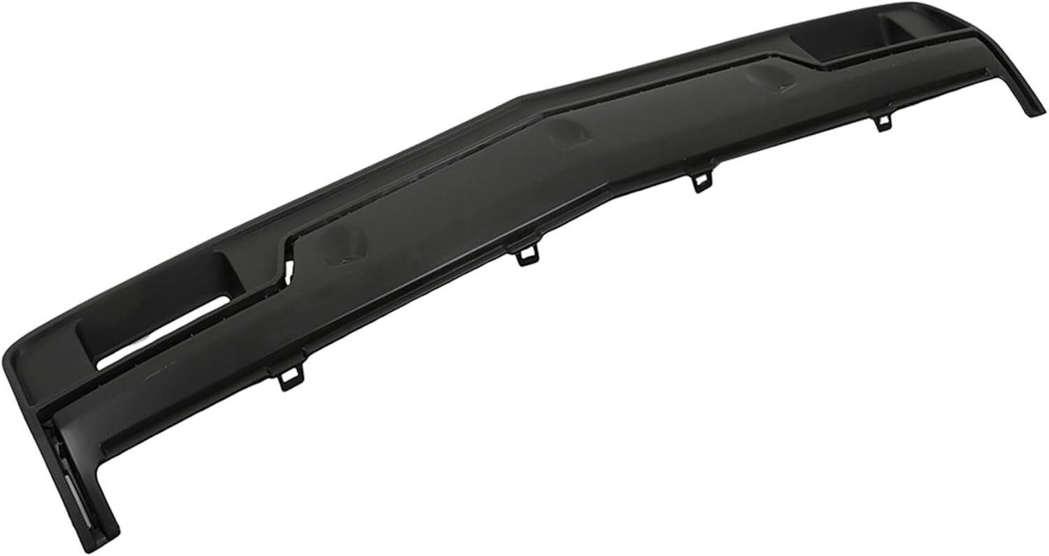 14-15 Chevy Silverado Black Front Bumper Filler Panel with Deputy Decorate Plate