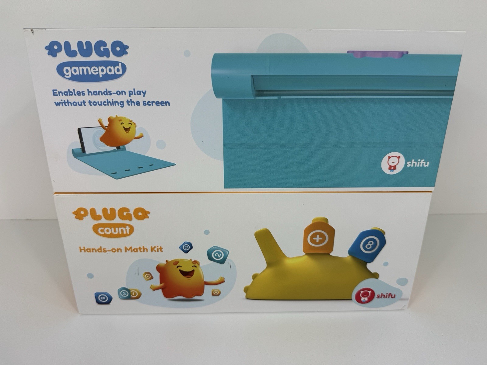 Shifu Plugo Gamepad + Plugo Count Hands-On Math Kit for iPad Android STEM