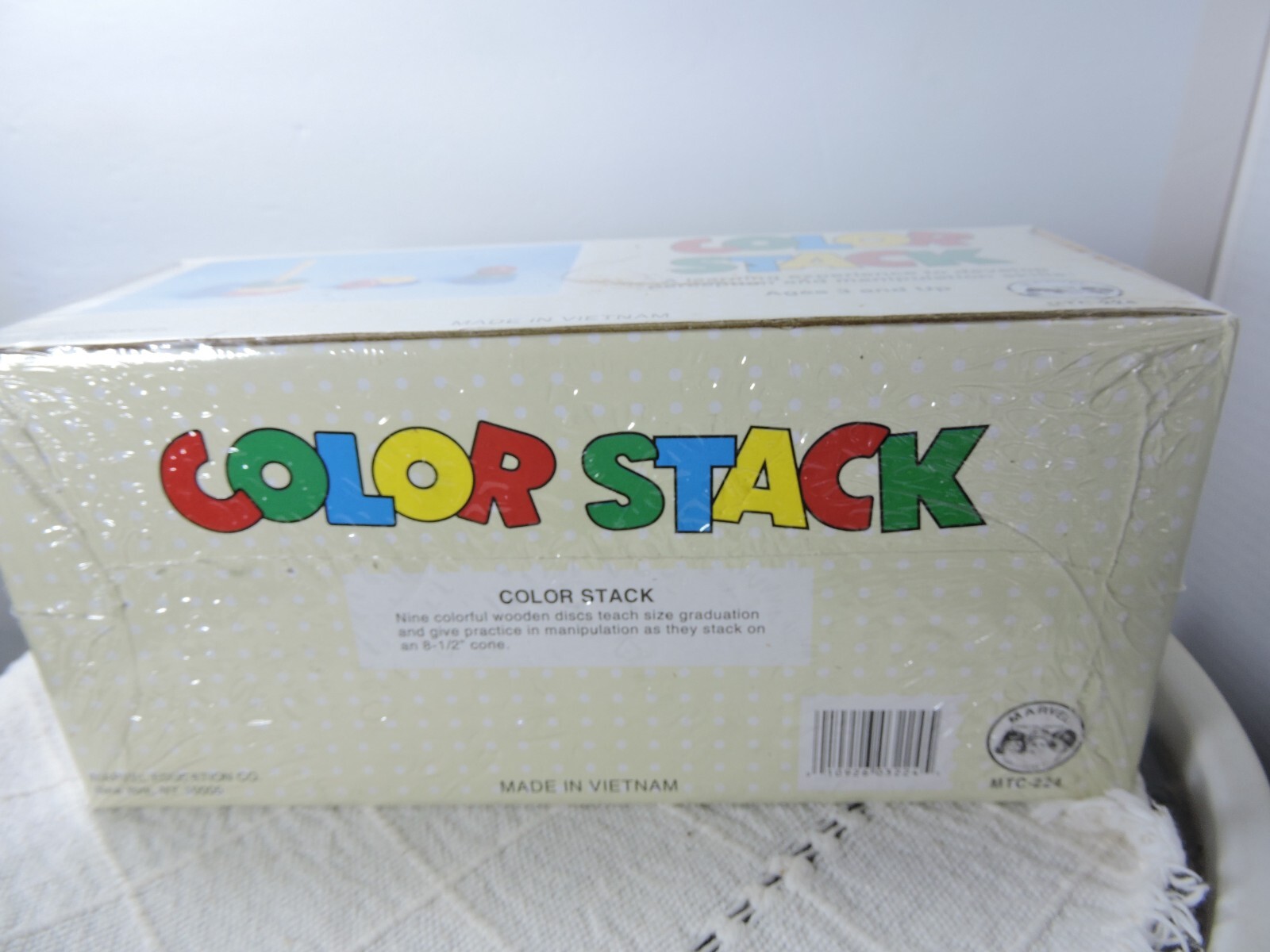 Marvel Education co Color Stack primary colors made in Vietnam Sealed