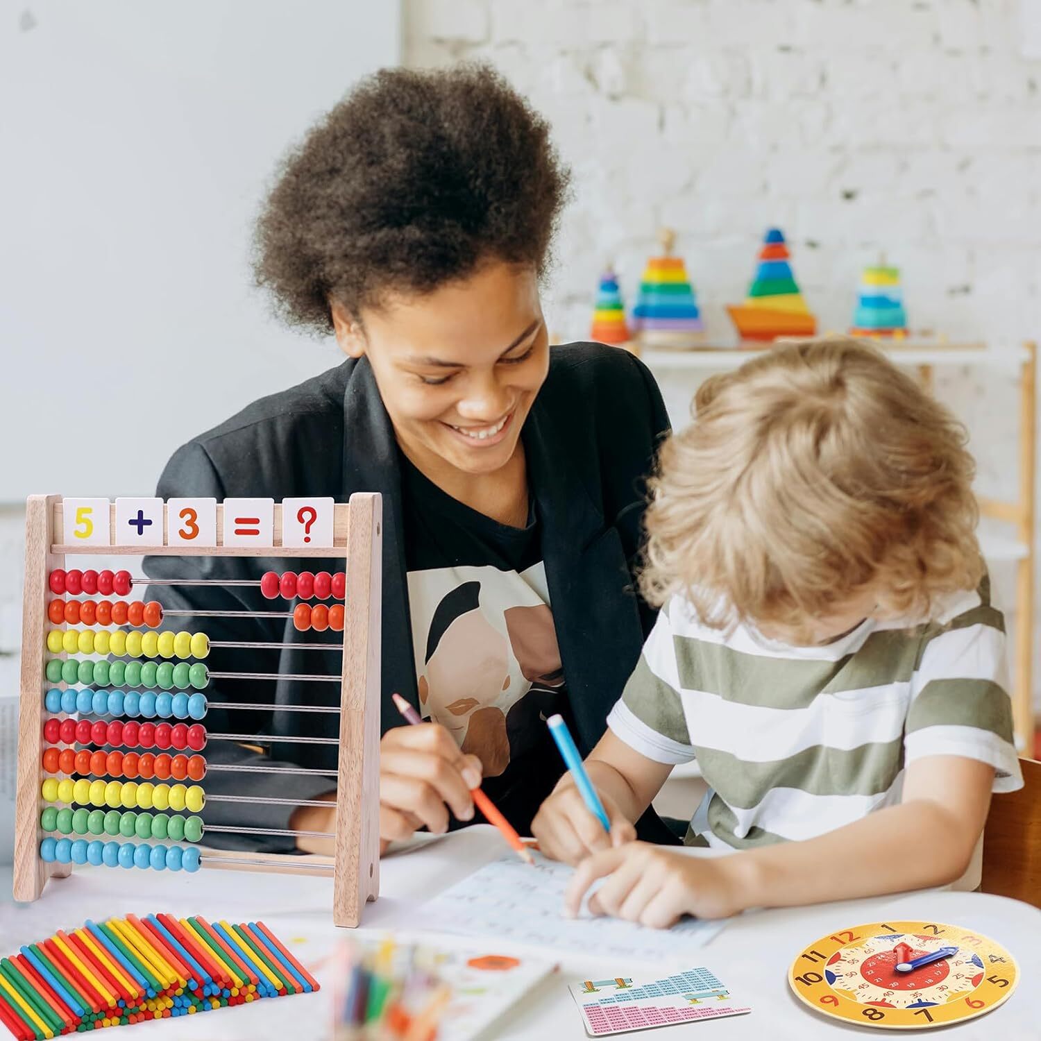 Educational Learning Toys for Girls Kids Toddlers Age 3 4 5 6 7 8 Years Old New