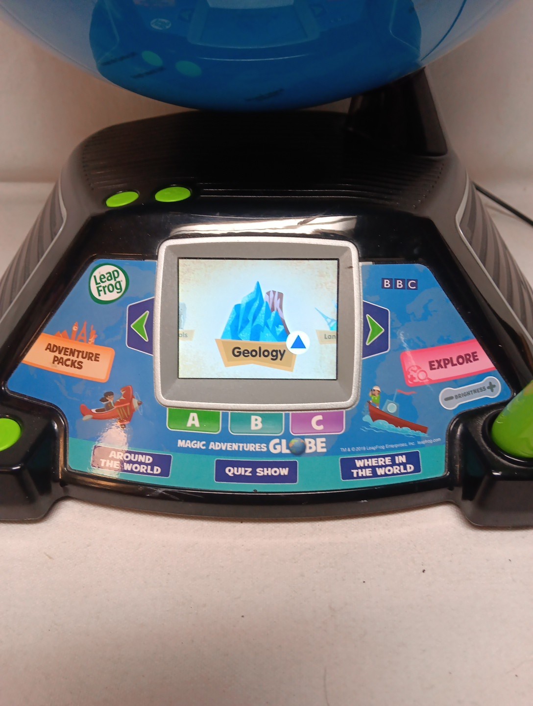 LeapFrog Magic Adventures Globe 2.8″ Video Screen BBC Videos Interactive Games