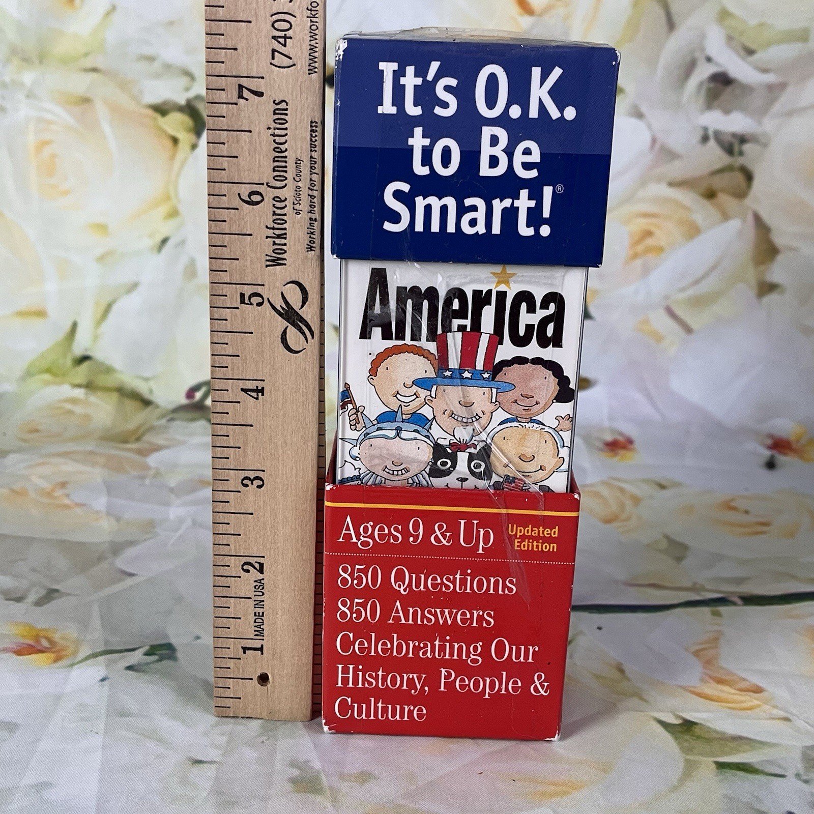 Brain Quest AMERICA USA History People Culture Ages 9+ Classic Toys Winner