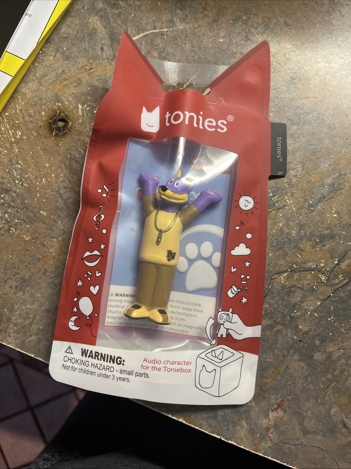 Doggyland Tonie Audio Play Character Snoop Dogg Toniebox Bow Wizzle