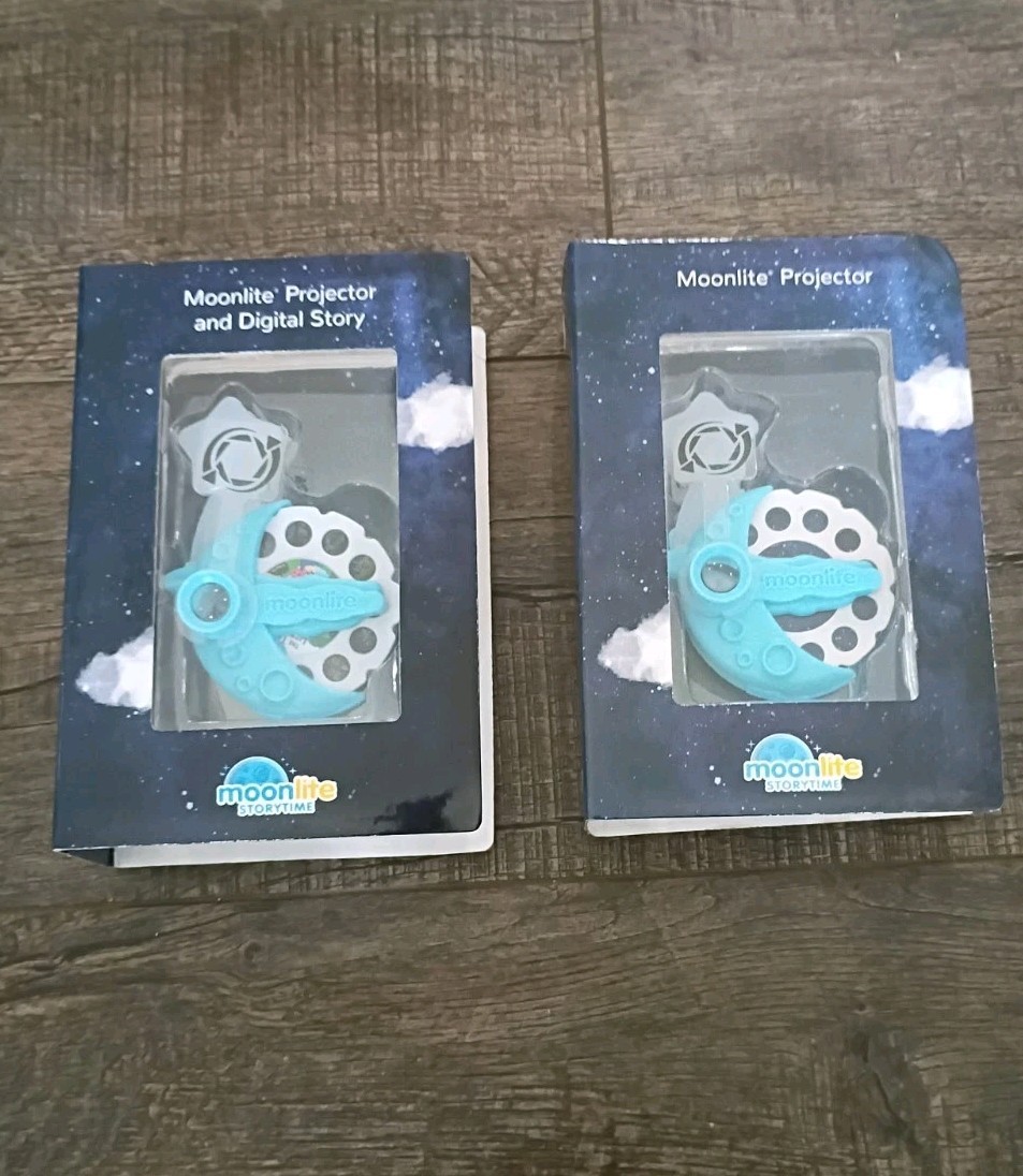 Moonlite Storytime Projector w/ Digital Story, 2 Pack, Ages 3-7 Years