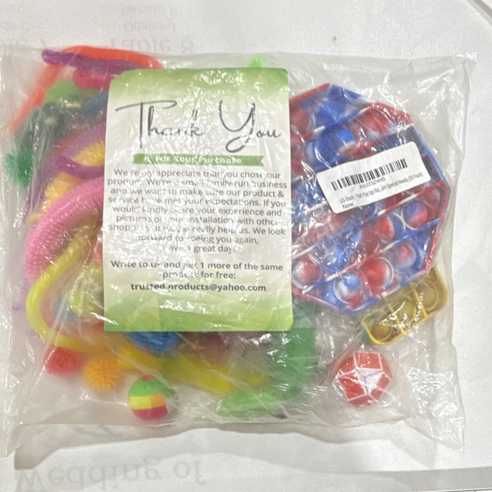 Push Pop Up Fidget Tactile Sensory Toys 35 Pack for Ages 3-4, 8-11 Years