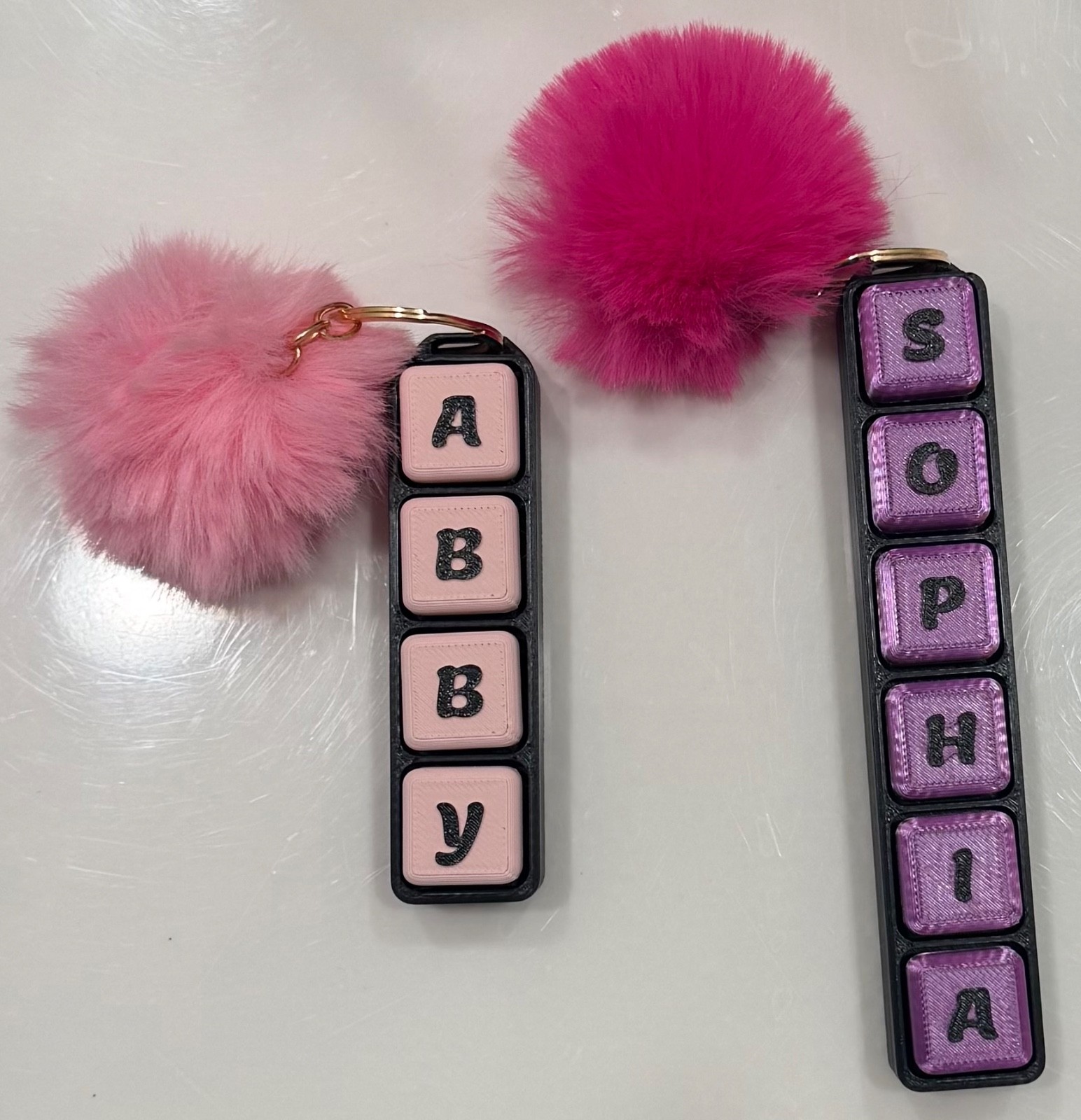 Customized Name 3d printed fidget clicker – Choose your color – message seller
