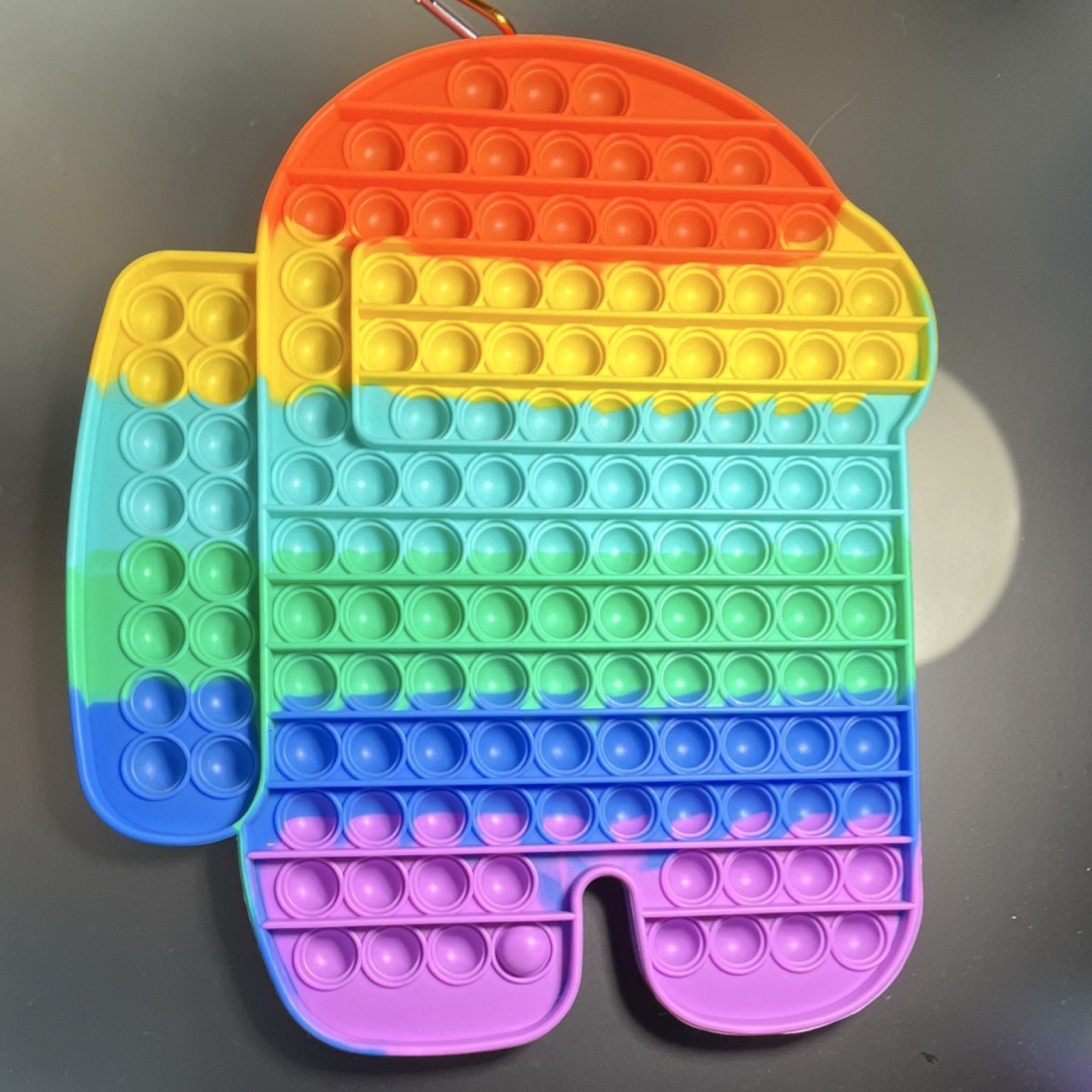 Rainbow Pop It Tactile Sensory Toy for Ages 3-8 Years, 3-4 Years, 8-11 Years