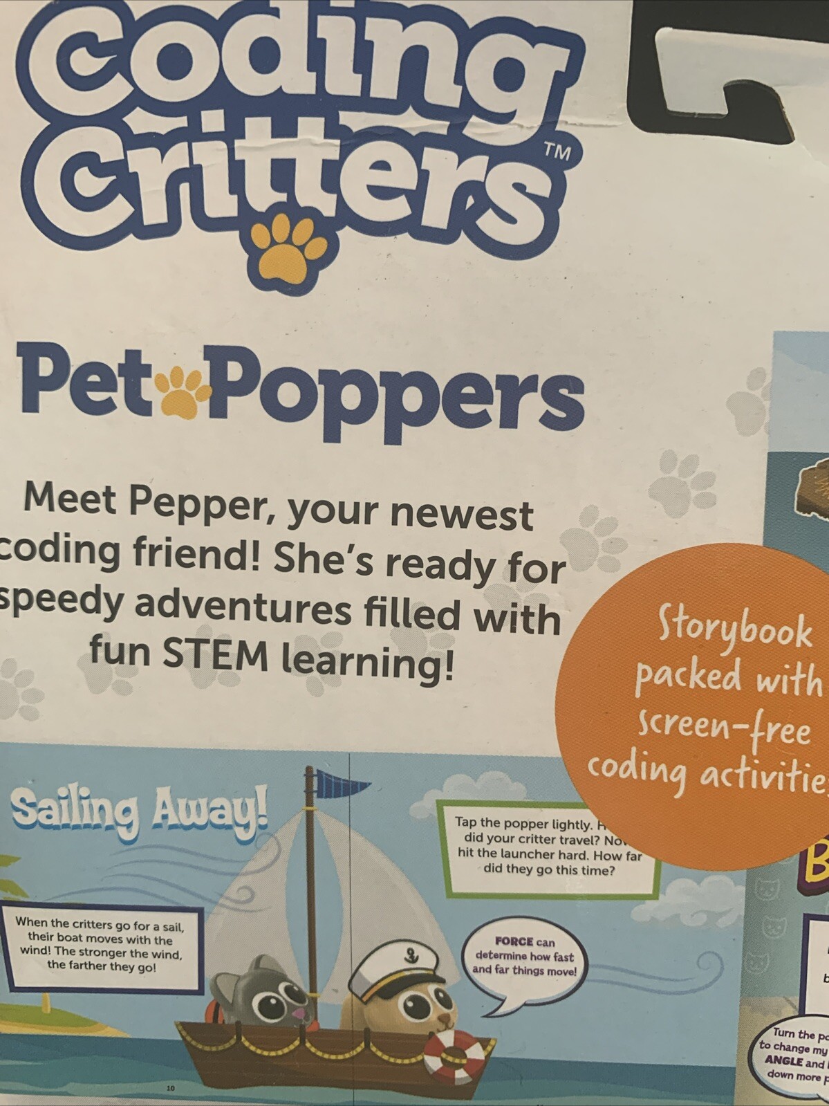 Learning Resources Coding Critters Pet Poppers Pepper the Cat (LER 3095) LER3095