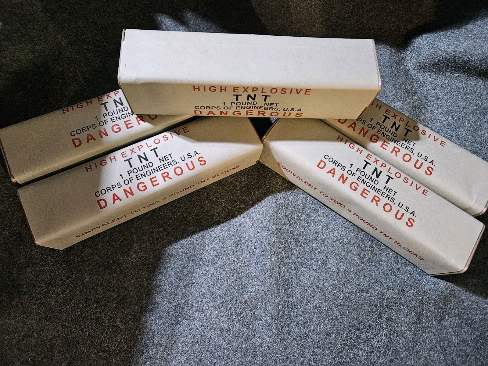 TNT 1 lb Block Army Corps Engineers