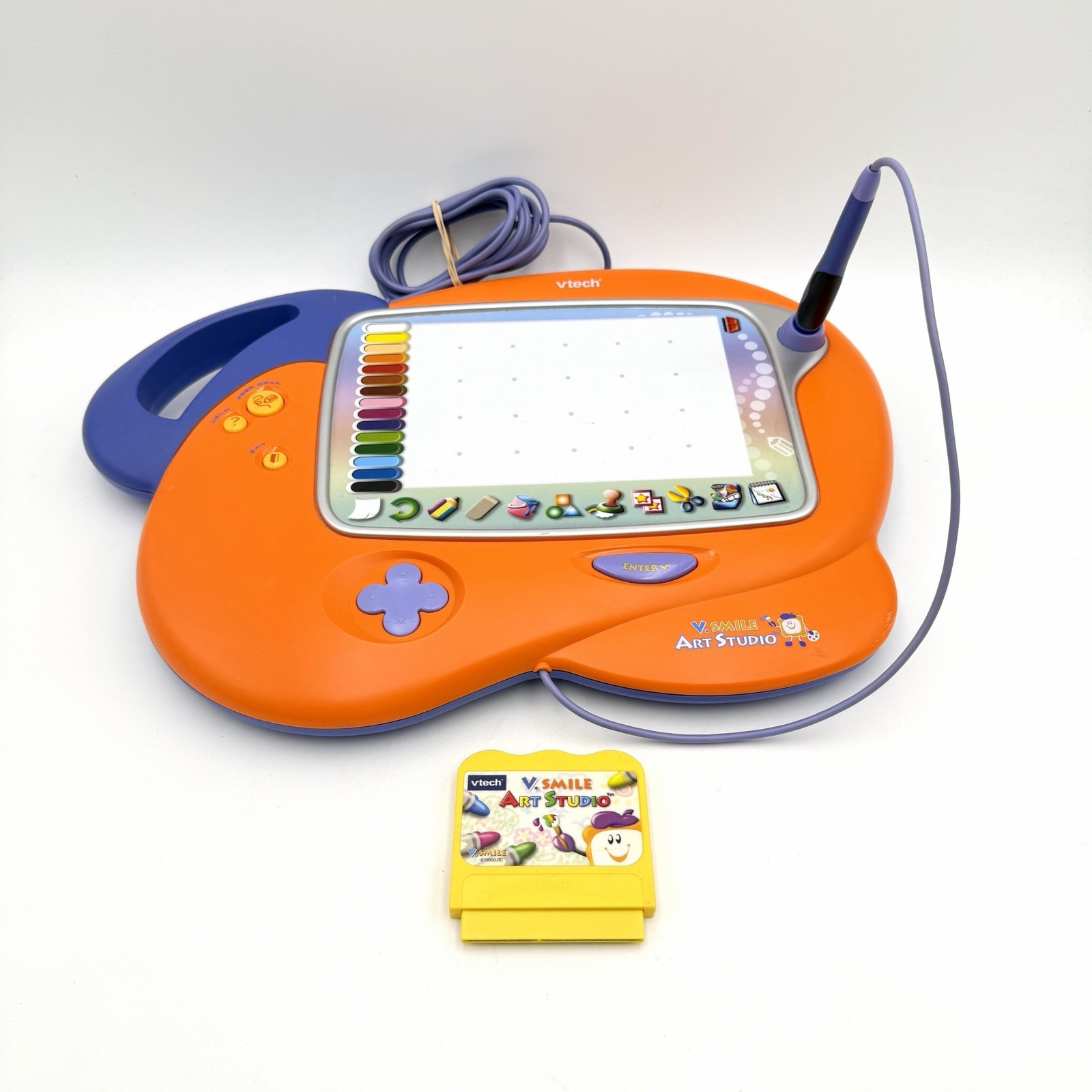VTECH VSmile Learning System Art Studio Board Controller With Stylus & Game