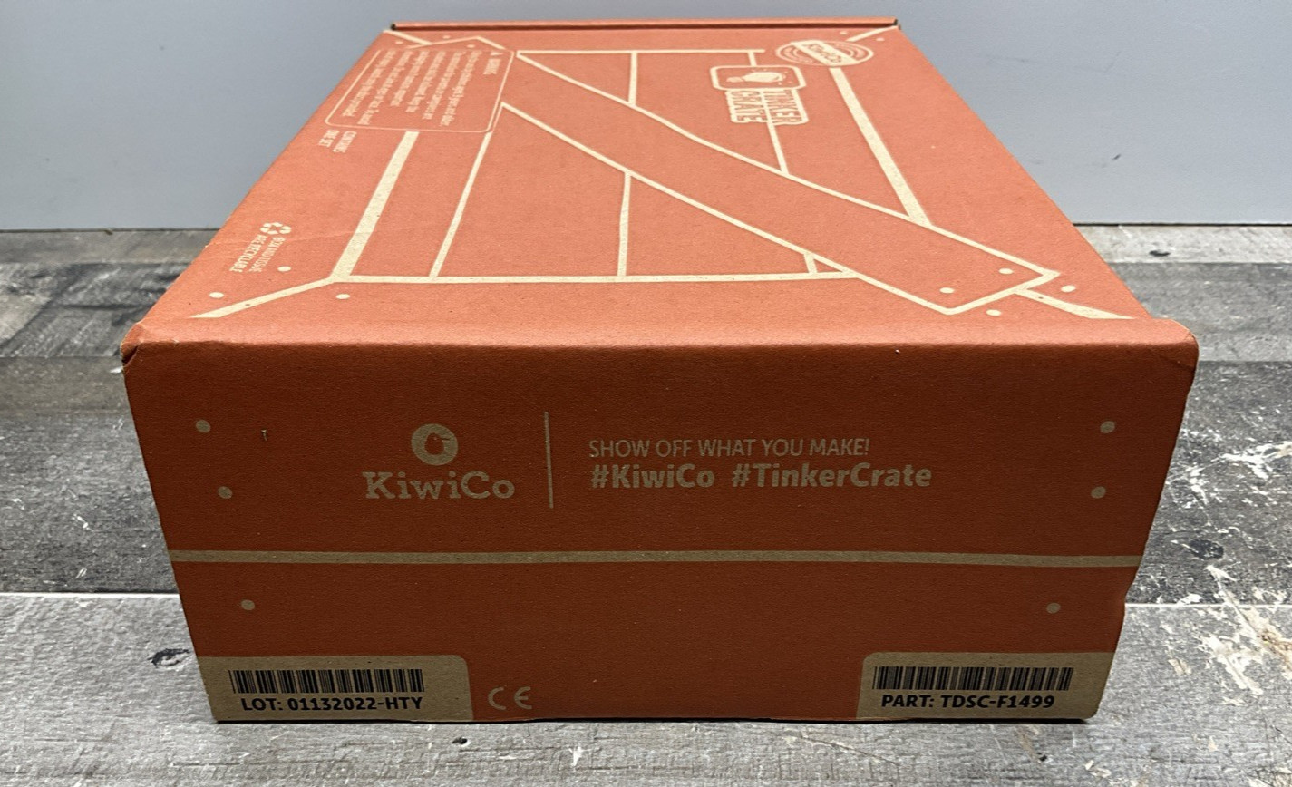 KIWICO TINKER CRATE FLYING DISC MACHINE STEM BUILD KIT TDSC-F1499 AGES 9+ SEALED