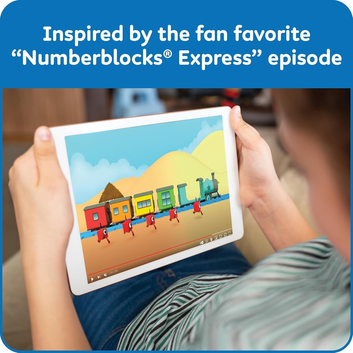 Numberblocks Mathlink Cubes Set Kids Educational Toys Preschool Learning