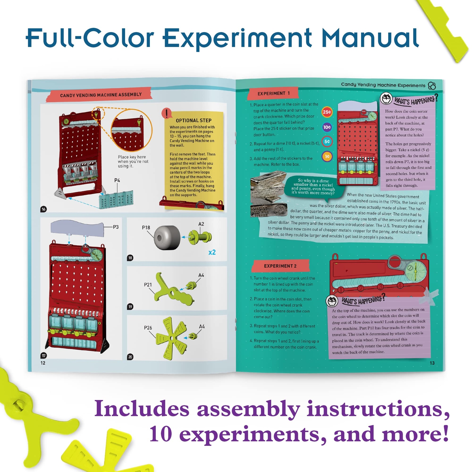 DIY Toy Vending Machine Science Kit STEAM Education for Ages 8 and Up