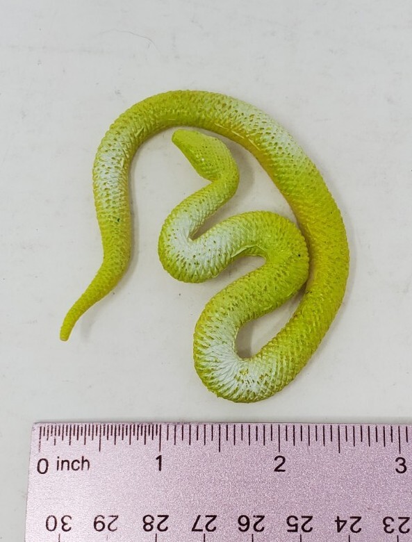 Snake Green Python 3″ Wild Animal Educational Toy Figure