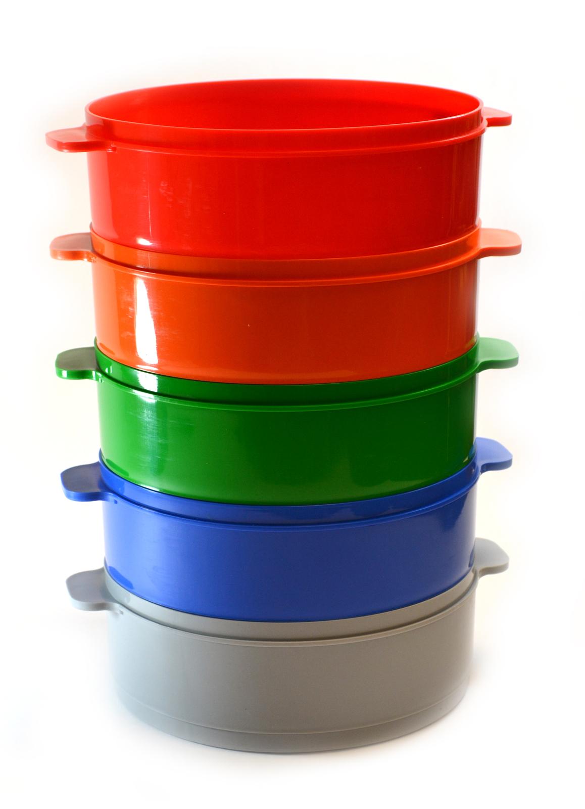 Eisco Labs – 8″ Diameter one Piece Plastic Sifter -Set of 5