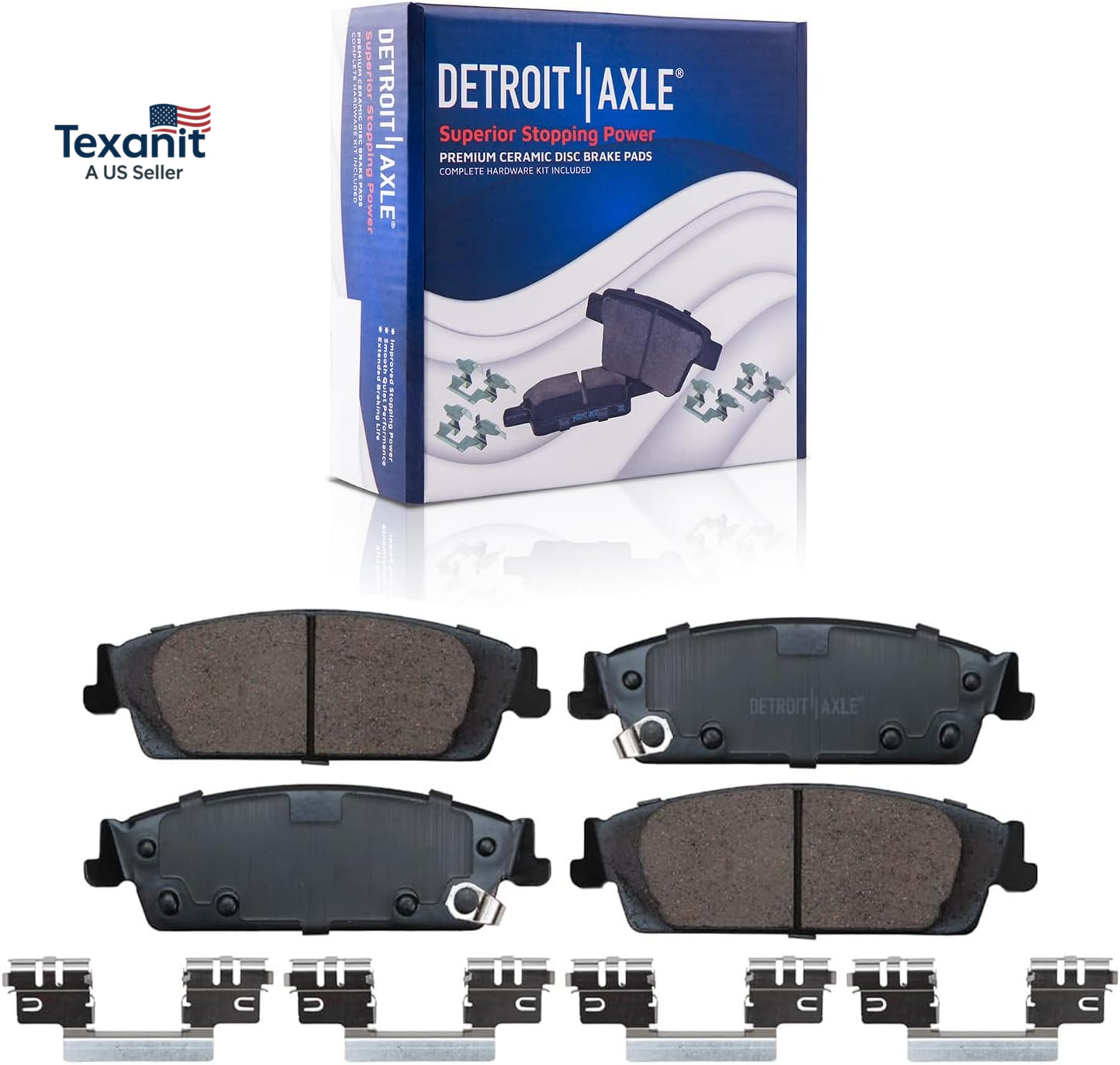 – Brake Kit for Chevy GMC Silverado Sierra 1500 Tahoe Yukon XL Suburban Escalade