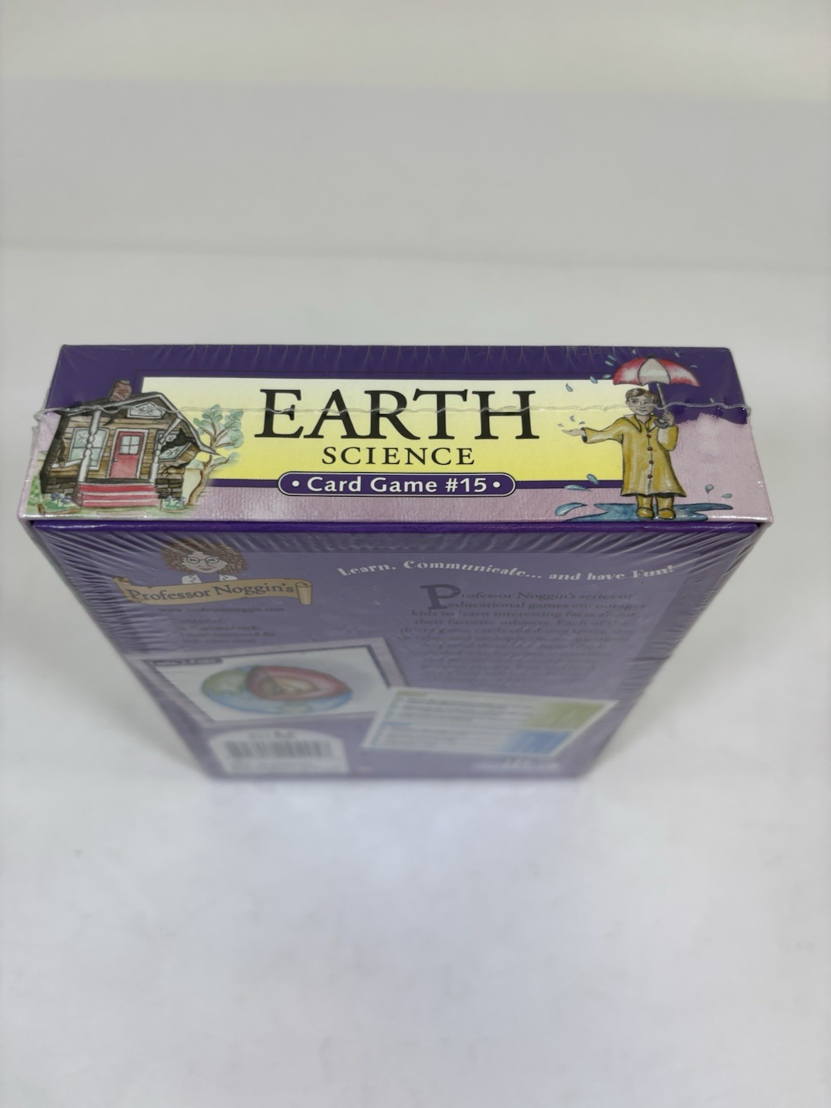 Professor Noggin’s Educational Card Game #15 Earth Science New Sealed!