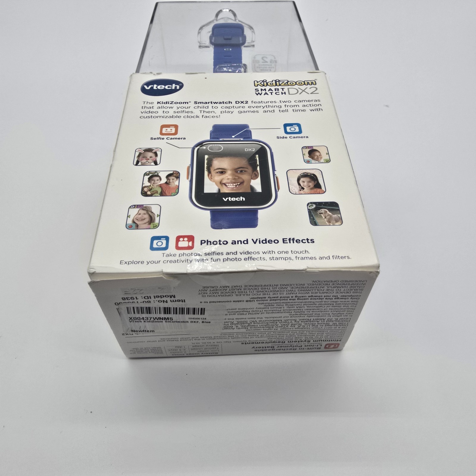 VTech 80-193808 Kidizoom Smartwatch DX2 Smart Watch – Blue