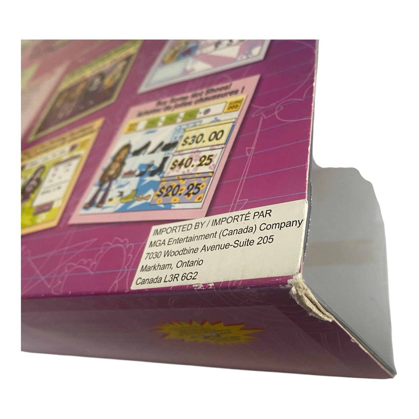 Bratz MGA Adventures In Learning “Math In The Mall” Plug & Play TV Game Lips