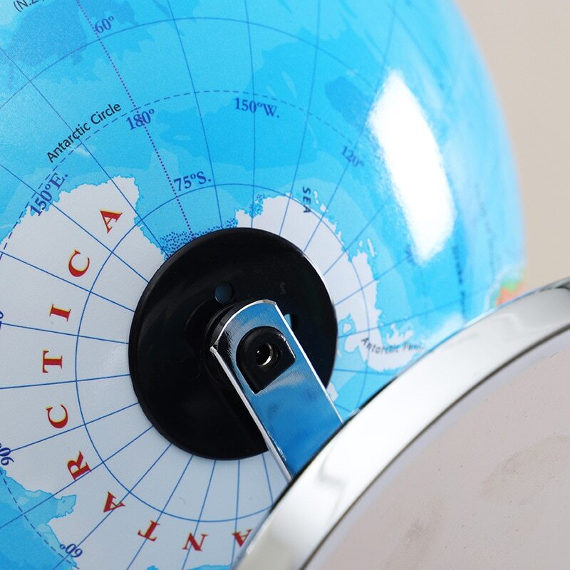 World Globe English Version World Map Globe with LED Light Geography