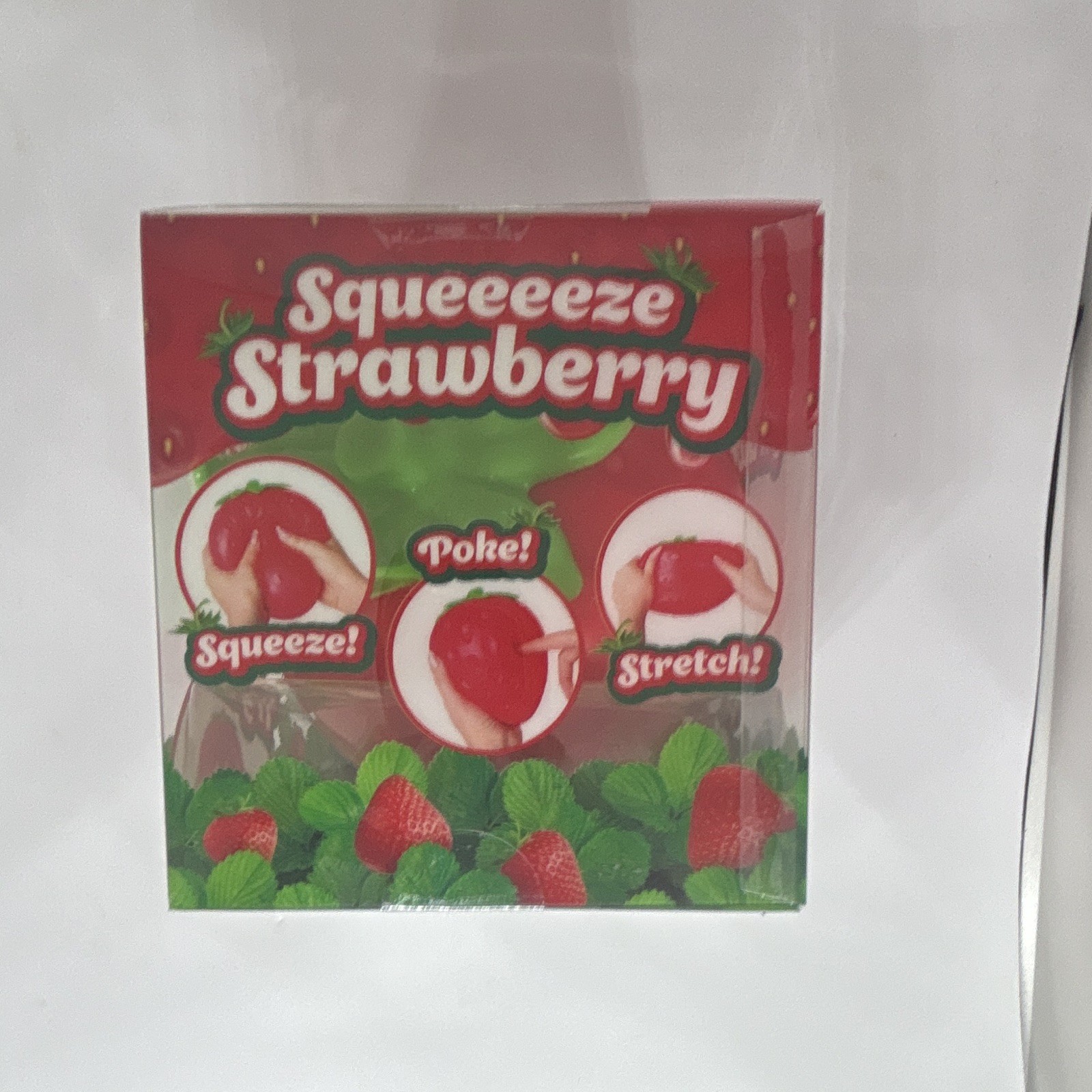 Sunny Days Squeezeeeze Strawberry Squeeze Toy Ages 4-11 New HTF 100% Authentic