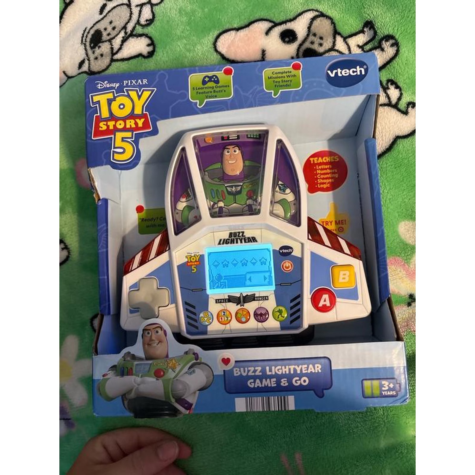 VTech Toy Story 5 Buzz Lightyear Game & Go, Interactive Learning Toy, 3y+