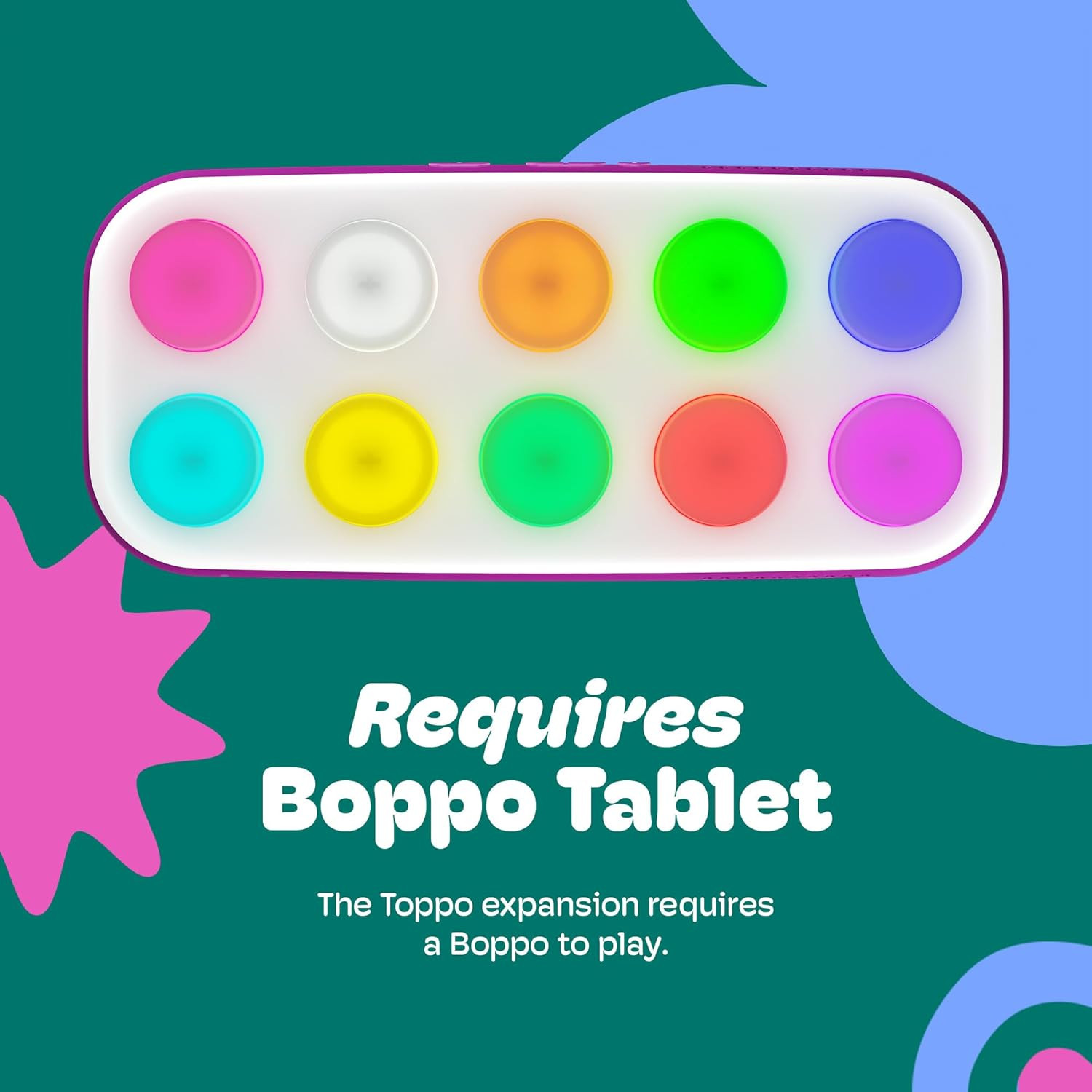BOPPO On the Farm Toppo – Interchangeable Expansion Screen-Free Tablet – Educati