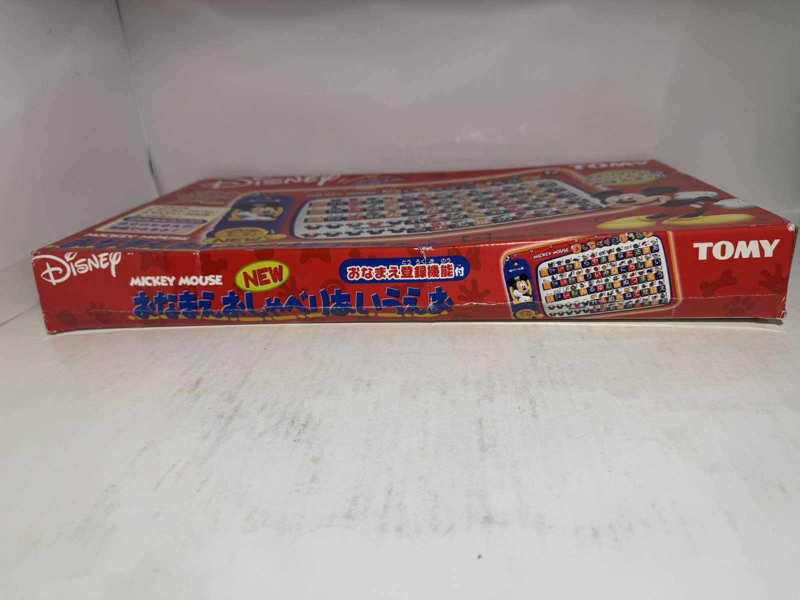 Disney Mickey Mouse 1995 TOMY Japanese Electronic Learning Hiragana Toy Game New