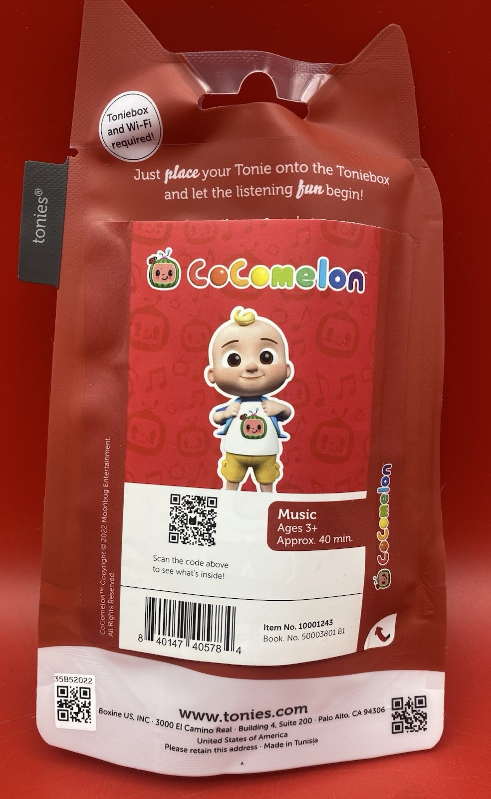Tonies Character Cocomelon Toniebox Music Audio Figure New